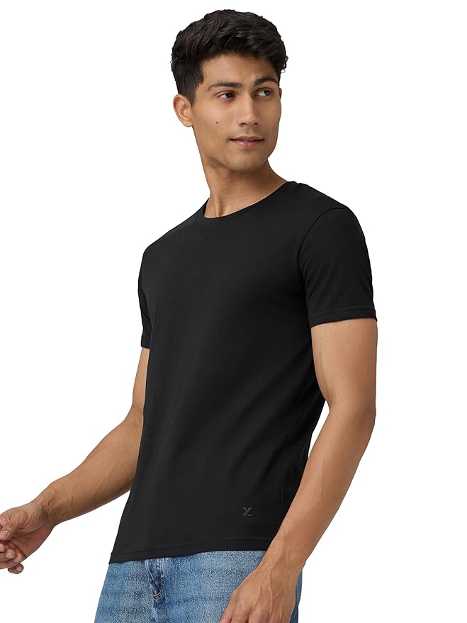 Men's Super Combed Cotton Regular Fit Pace Crew Neck Half Sleeve T-Shirt