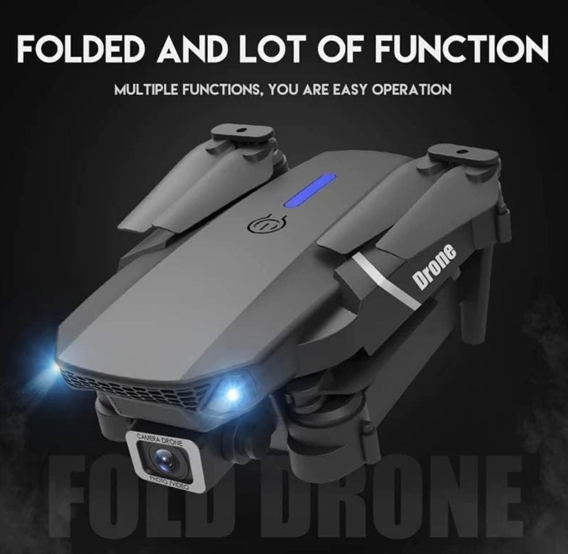Drone with 4k Camera Foldable 1080P HD Drone with FPV Live Video