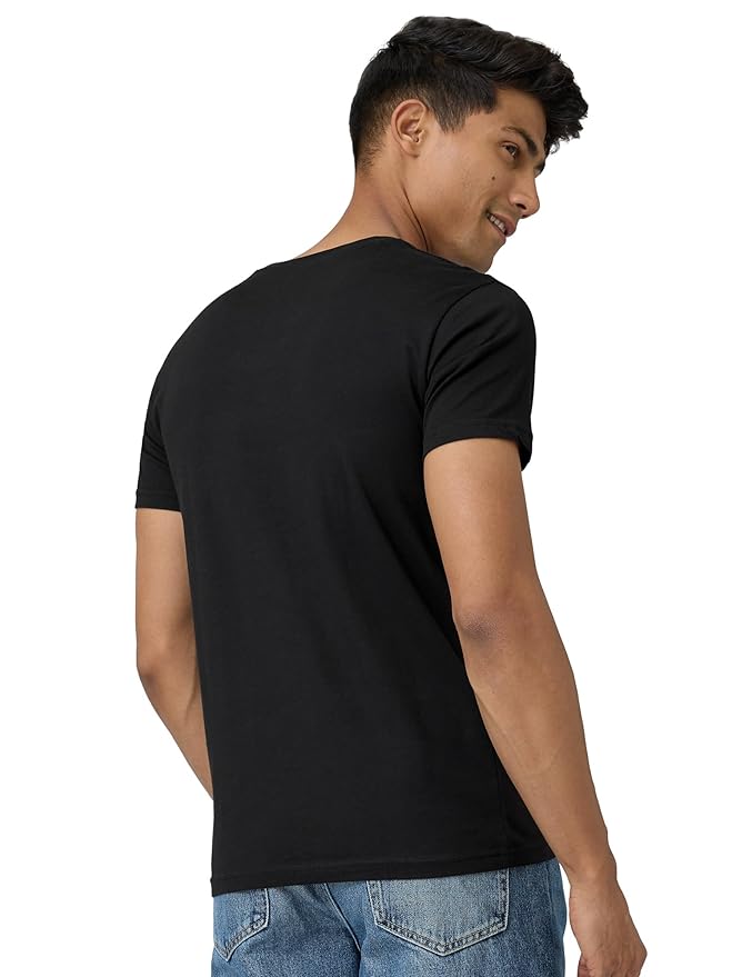 Men's Super Combed Cotton Regular Fit Pace Crew Neck Half Sleeve T-Shirt