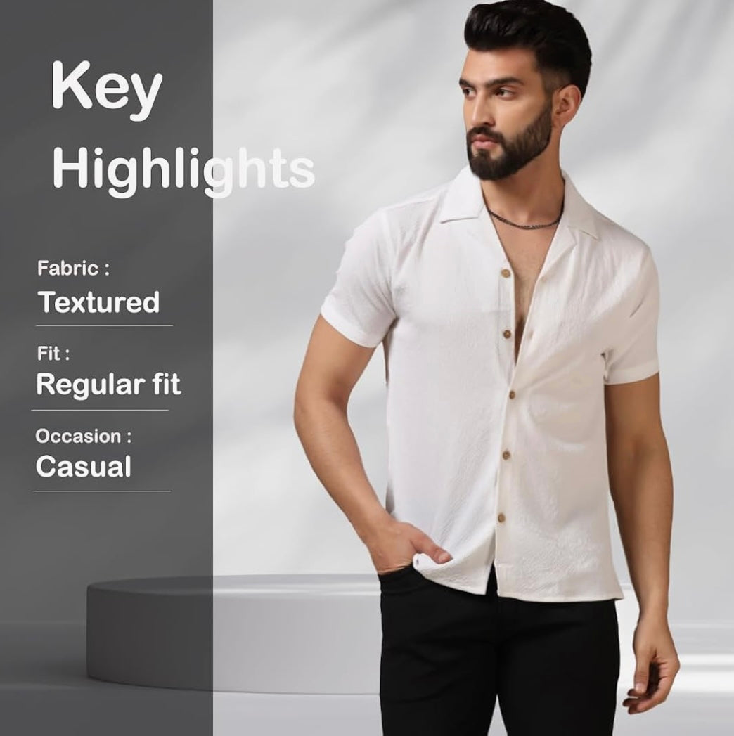 Men's Regular Fit Casual Shirt