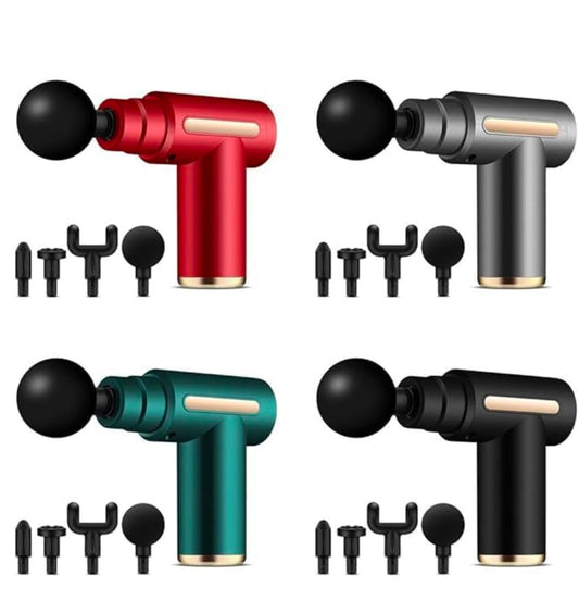 Gun Massager for Full Body Pain Relief, Rechargeable Cordless