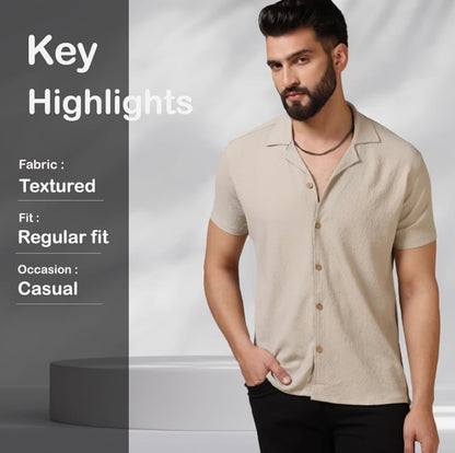 Men's Regular Fit Casual Shirt
